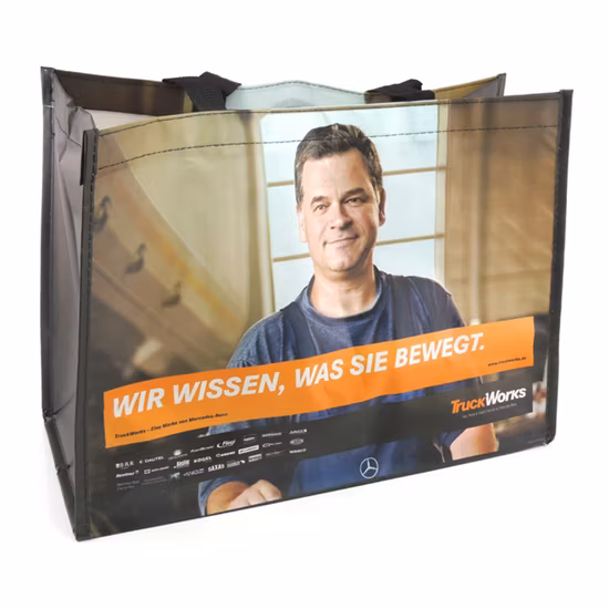 Рекламные изготовленные на заказ PP сплетенные не сплетенные РПЭТ ламинированные многоразовые хозяйственные сумки