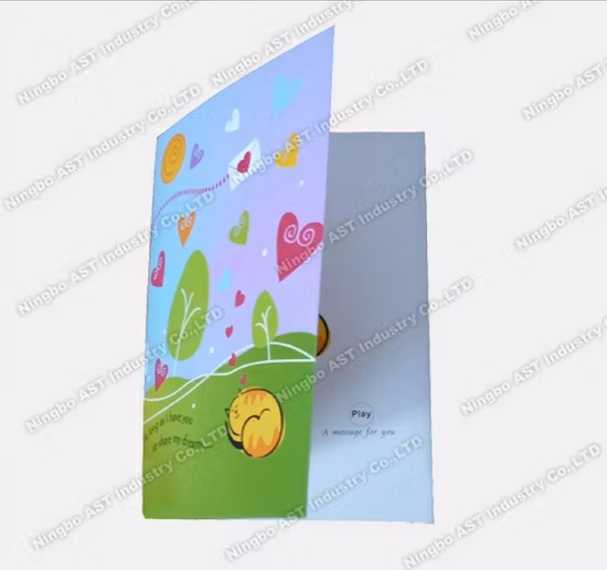 Музыкальные поздравительные открытки Светодиодная открытка Музыкальная печатная открытка